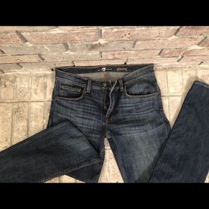 7 For All Mankind Slimmy Washed  Slim Fit Jeans